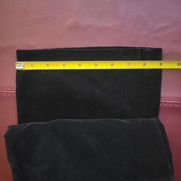 Guess Velvet Classic Black Pants - Picture 14 of 16